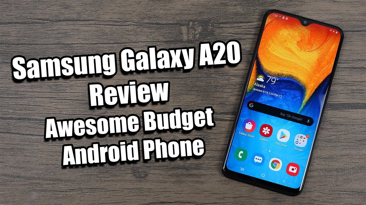 Samsung Galaxy A20 Review - Amazing Budget Android Phone $160-$200