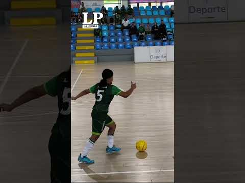 Los seleccionados de fútbol sala femenino vencieron a los de Antioquia.