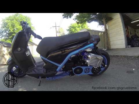 Yamaha BWS Zuma 155cc Turbo Idling by Grape Street Garage