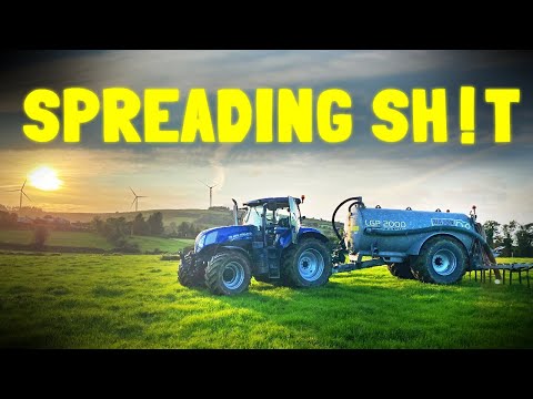 LOW EMISSION SLURRY SPREADING ~ ( dribble bar )