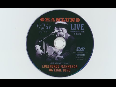 Trond Granlund - 50 år som artist! - Konsert nr 2 av 3 - LIVE i Lørenskog Hus