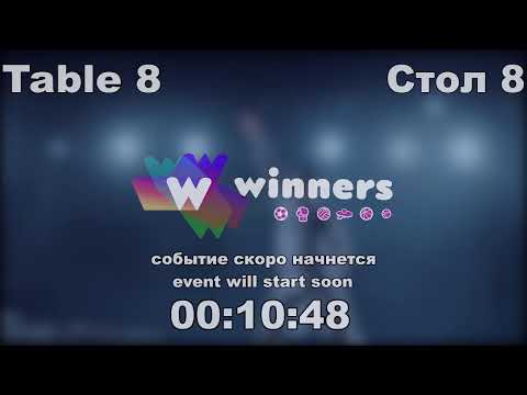 Sinitskii Ivan - Semeniuk Illia.WINners CUP Table Tennis 8 11.01.2021 15:15