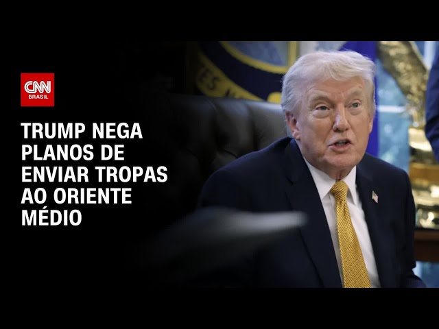 Trump diz que não enviará tropas dos EUA ao Oriente Médio | BASTIDORES CNN