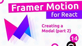Framer Motion (ל-React) #14 - אנימציה מודלית (חלק 2)