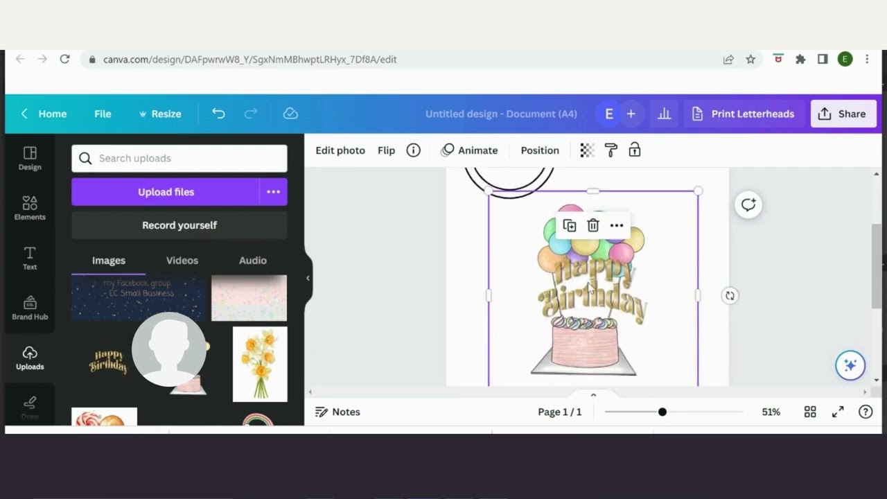 How to create your badge template with Canva