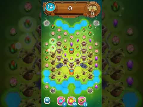 Blossom Blast Saga Level 2666 - NO BOOSTERS