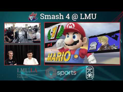 Smash 4 @ LMU 2 - NiceGuyRy (Mario) Vs. AbsoluteRush (Cloud) Losers Round 4