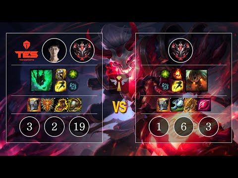 TES QiuQiu Thresh vs Nautilus Sup - KR Patch 10.12