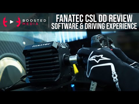 FANATEC CSL DD REVIEW - Part 2 - Software & Driving Experience