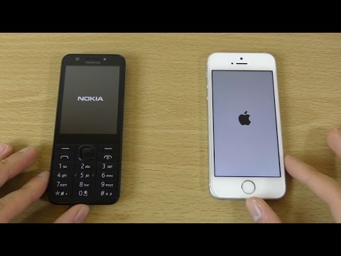 Nokia 230 vs iPhone SE - Speed Test