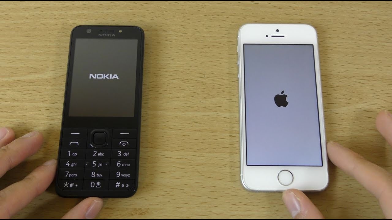 Nokia 230 vs iPhone SE - Speed Test