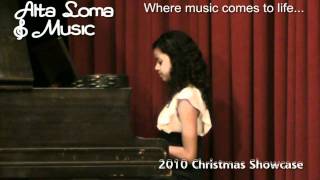 Piano Lessons  Upland CA - Alta Loma Music Lessons  Student Holiday  Showcase