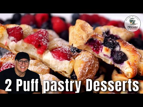 Two Irresistible Puff Pastry Desserts You Must Try!
