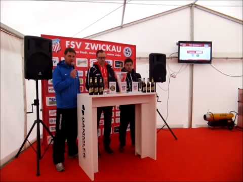 FSV Net- TV I Pressekonferenz FSV Zwickau - VFB Auerbach