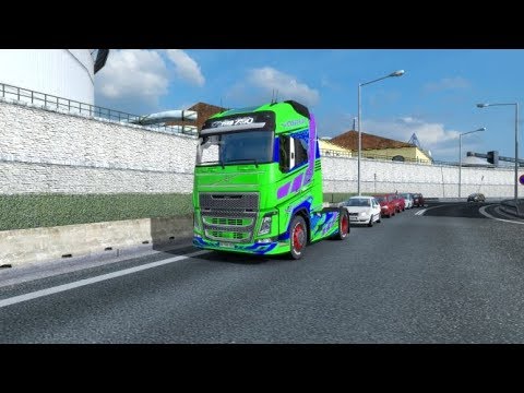 ETS2 Promods 2.31 Volvo Fh 12 Easy Sound Heading To Australia Maintain v5.5 wild Trailer