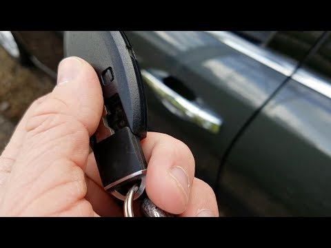 [All Generations] Nissan Maxima Keyfob and Key to Roll Windows Up and Down