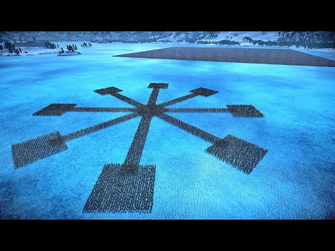 1 Million Zombies vs Formation Of Modern Soldiers - UEBS 2