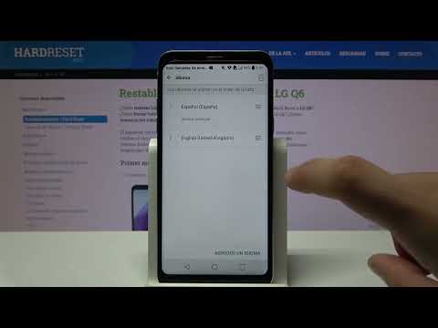 Cómo cambiar el idioma en LG Q6
