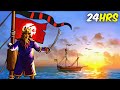 Sailing As A SOLO REAPER For 24 Hours Sea Of Thieves