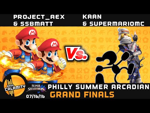 PSA | [L] Kaan & SupermarioMC vs [W] Project_AEX & SSBMatt - Grand Finals - Smash Wii U Doubles