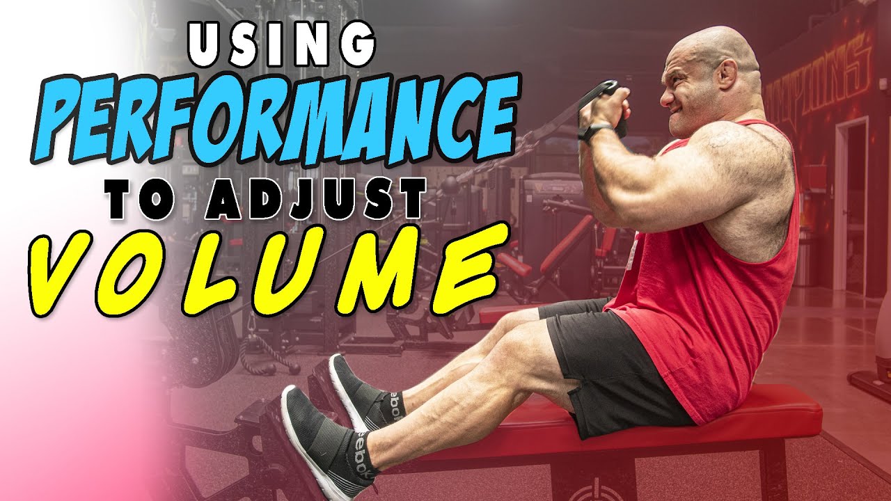 Using Performance to Regulate Your Training Volume