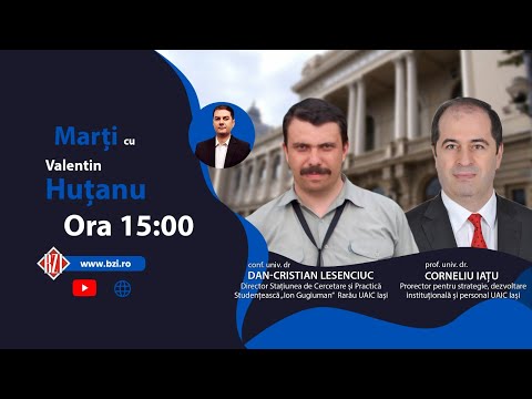 Conf. univ. dr. Dan Cristian Lesenciuc, prof. univ. dr. Corneliu Iațu - UAIC Iași