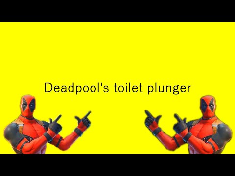 Find Deadpool’s toilet plunger
