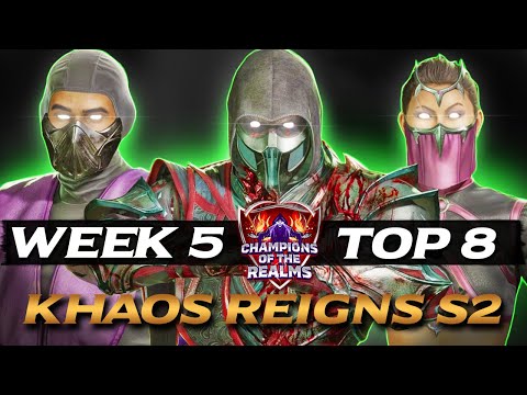 Shocking Upsets & Clutch Moments! 🔥 | MK1 Top 8 - Champions of the Realms S2 Week 5