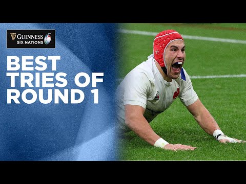 Top 14 Tries of Round 1 | Guinness Six Nations 2022