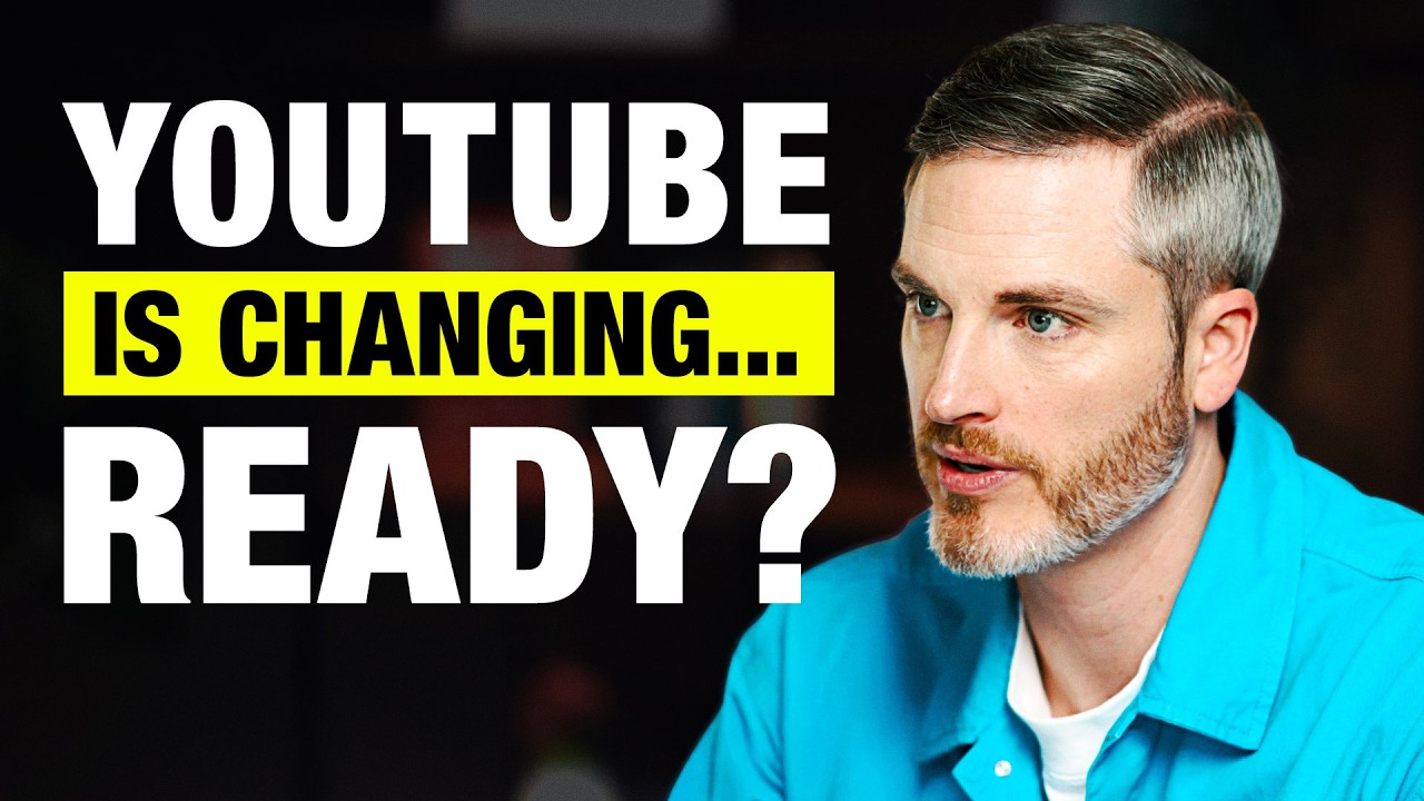 YouTube is changing... let's talk about it.
