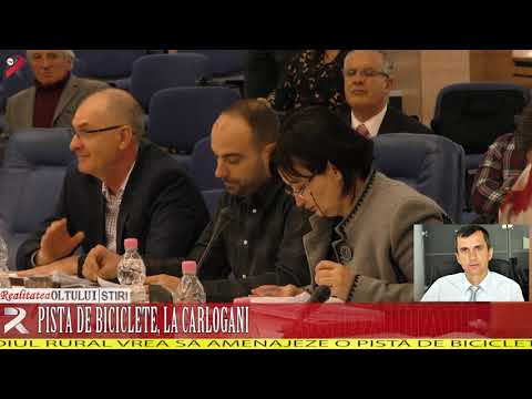 Pistă de biciclete, la Cârlogani