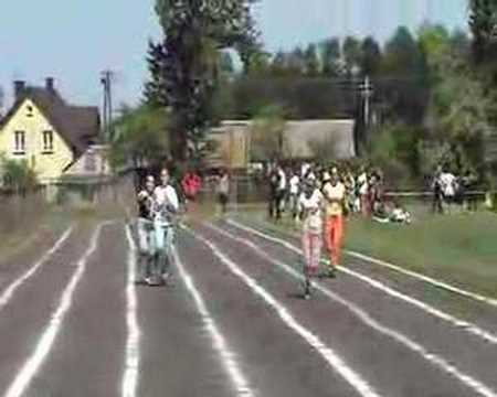 100 m dziewcząt - klasy III