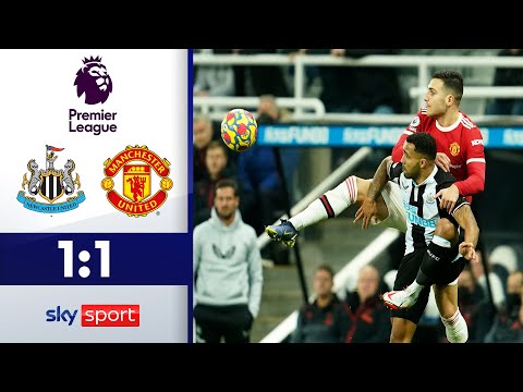 Spannung im St. James Park| Newcastle United - Manchester United 1:1 | Highlights - Premier League