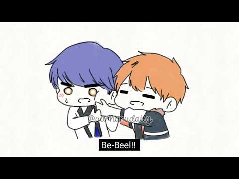 (WHOLESOME 😭) drunken beelzebub giving advice to leviathan (obey me characters)