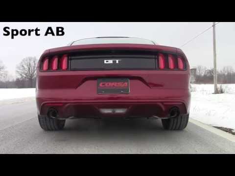 CORSA 2015+ Mustang GT All Sound Levels