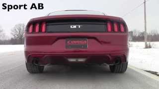 21042BLK Sport Cat-Back Exhaust System 2018-2019 Ford Mustang GT 5.0L V8 - Black Tips - video thumbnail 2