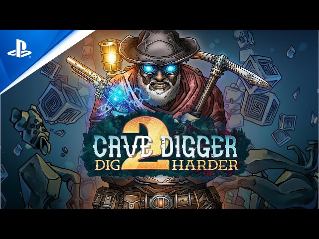 Video - Cave Digger 2: Dig Harder (PlayStation VR/PS4/PS5)