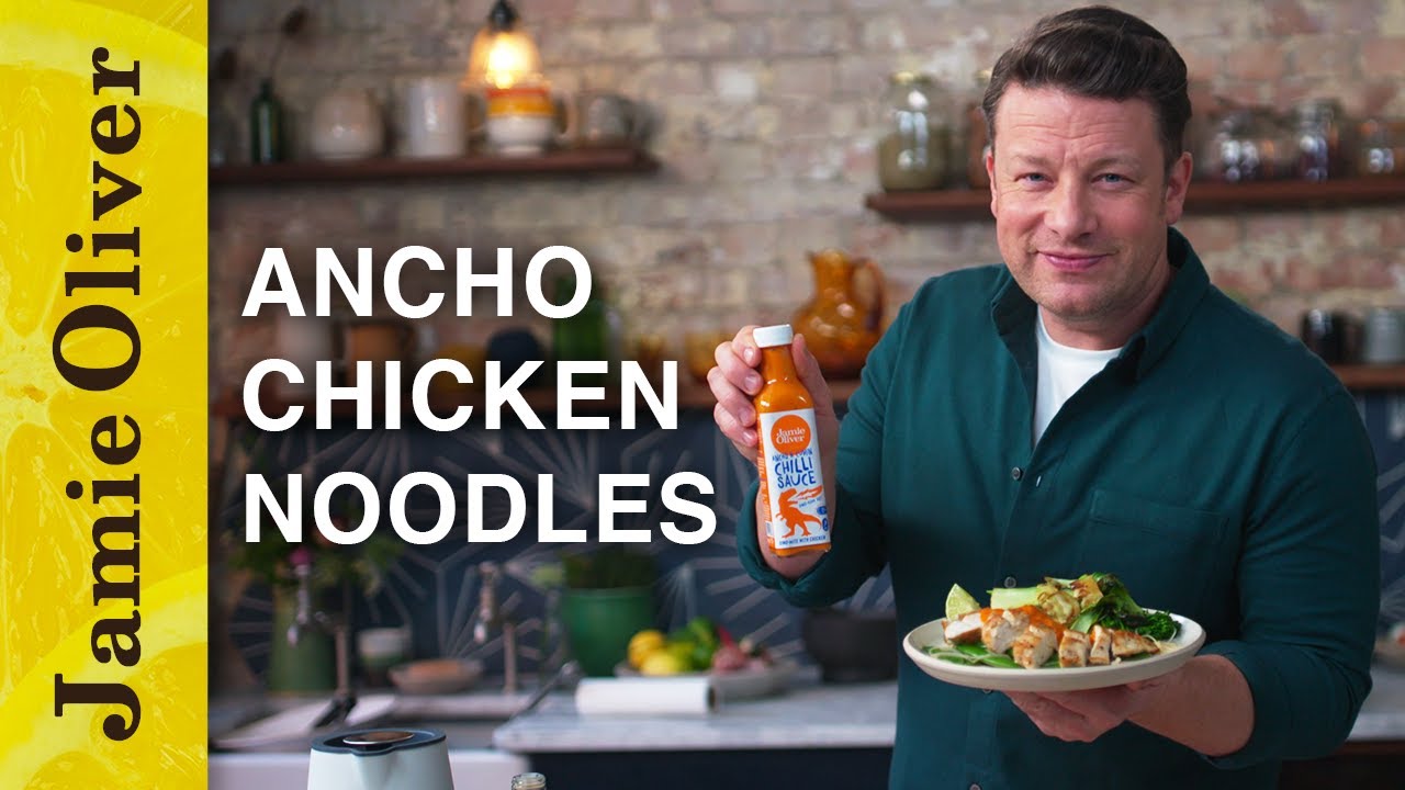 Ancho Chicken Noodles Jamie Oliver