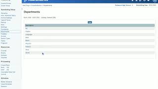 PowerScheduler: Schedule Setup