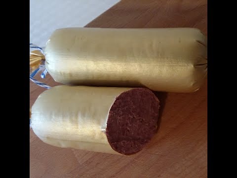 Grobe Geflügelleberwurst