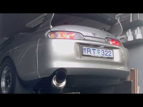 MKIV Supra Cast Manifold Camshaft Comparison - Stock vs. GSC S2 / Cold start and idle