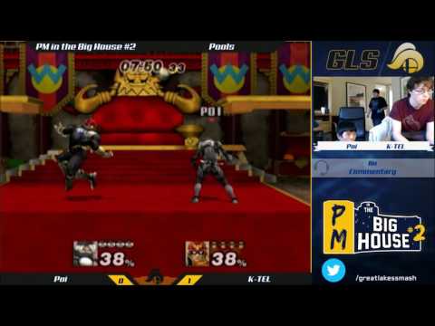 Project M in The Big House #2 Pools - Poi (Sheik) vs. K-TEL (Falcon)