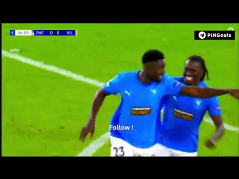 Derrick Luckassen Goal | Pafos vs Villarreal (1-0) All Goals and Highlights 2025/26
