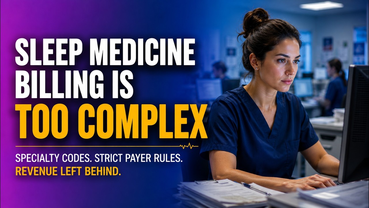 How Sleep Medicine Medical Billing works