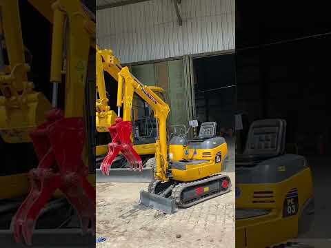 Excavator bisa diangkut pakai mobil pick up? Ya cuma PC03-2F ini!