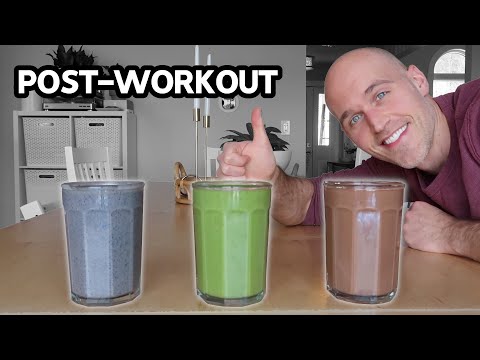 3 Protein Smoothie Recipes For Post-Workout
