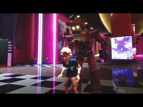 How Gregory goes in & out of Freddy 3rd Person View - Five Nights at Freddy's: Security Breach