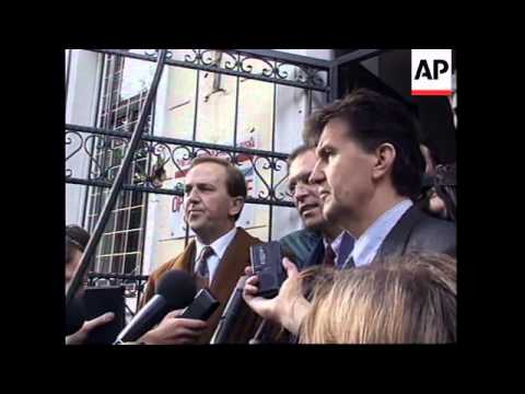 BOSNIA: POSTWAR RECONSTRUCTION IN BOSNIA BEGINS