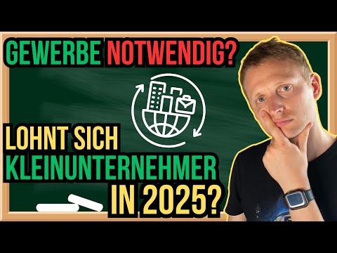 Braucht man 2025 ein Gewerbe fürs Reselling? Neue Kleinunternehmerregelung einfach erklärt!