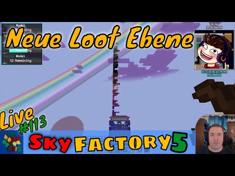 Platz für ne Mobfarm 🍁Minecraft: Sky Factory 5  - Livestream [Teil 113][German/Deutsch][1.20 modded]